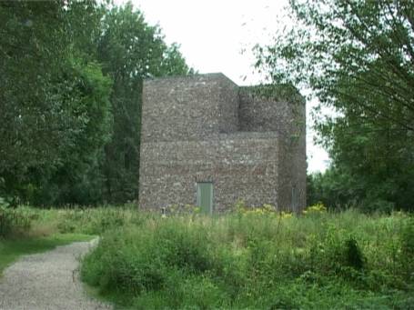 Museum Insel Hombroich : Pavillon Turm, im Sommer